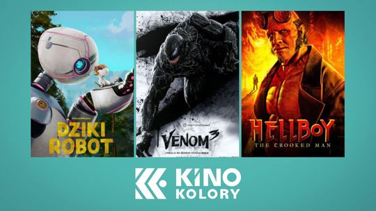 Plakaty filmów wyświetlanych w Kinie Kolory w Gorlicach