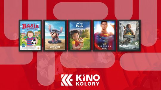 Plakaty filmów wyświetlanych w Kinie Kolory w Gorlicach
