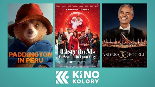 Plakaty filmów wyświetlanych w Kinie Kolory w Gorlicach