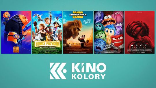 Plakaty filmów wyświetlanych w Kinie Kolory w Gorlicach