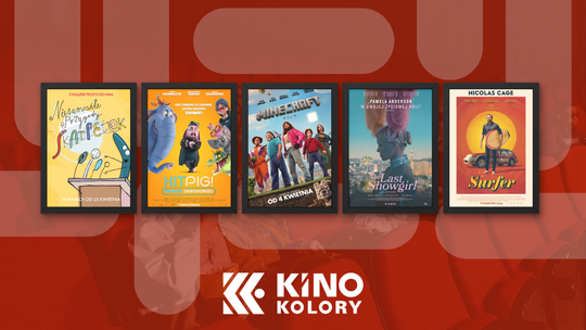 Plakaty filmów wyświetlanych w Kinie Kolory w Gorlicach