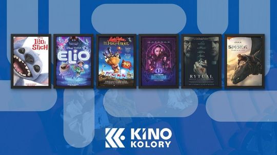 Plakaty filmów wyświetlanych w Kinie Kolory w Gorlicach