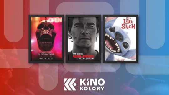 Plakaty filmów wyświetlanych w Kinie Kolory w Gorlicach