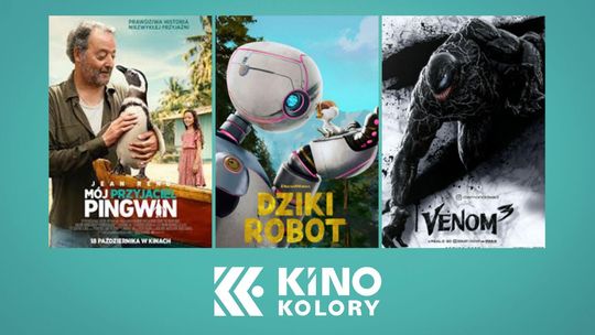 Plakaty filmów wyświetlanych w Kinie Kolory w Gorlicach