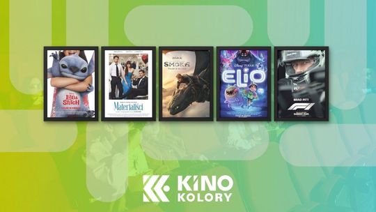 Plakaty filmów wyświetlanych w Kinie Kolory w Gorlicach