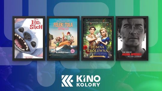 Plakaty filmów wyświetlanych w Kinie Kolory w Gorlicach