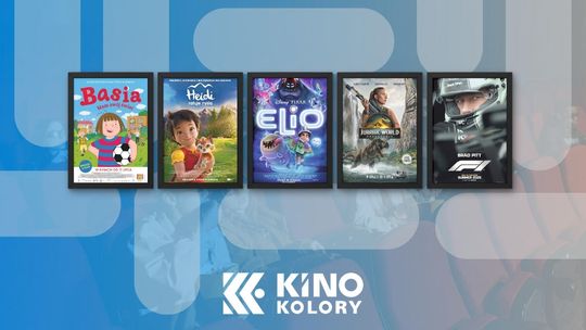 Plakaty filmów wyświetlanych w Kinie Kolory w Gorlicach