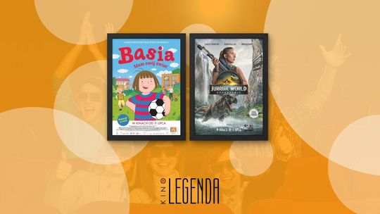 Plakaty filmów wyświetlanych w kinie Legenda w Gorlicach