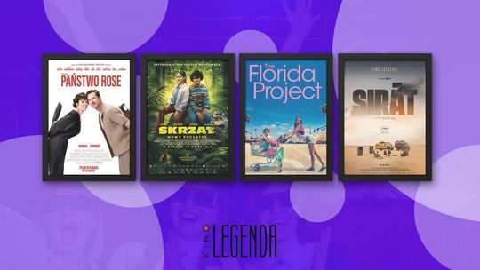 Zdjęcie przedstawia plakaty filmów wyświetlanych w kinie Legenda w Gorlicach