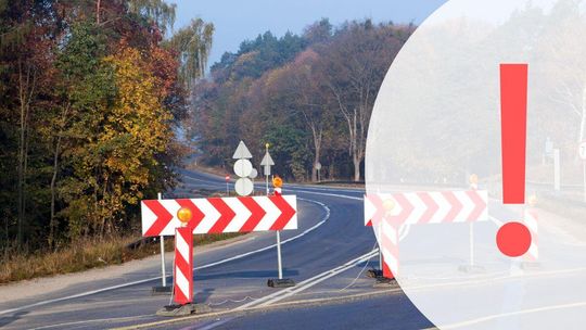 Zdjęcie przedstawia remontowaną ulicę