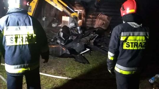 Kobylanka. Nocnym pożarem zajmie się teraz policja.