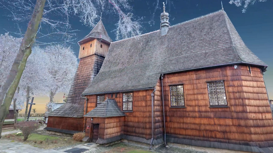 Kościół w Binarowej uznawany jest za jeden z najpiękniejszych w południowej Polsce. Zajrzyjcie do środka! [VIDEO]