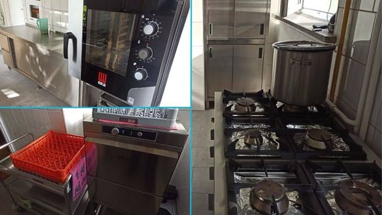 Wyposażenie kuchni w Zespole Szkolno – Przedszkolnym w Kwiatonowicach