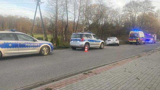 Libusza. Zderzenie pojazdów [FOTO]