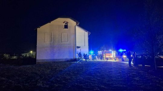 Lipinki. Pożar w Starym Dworze [FOTO/VIDEO]