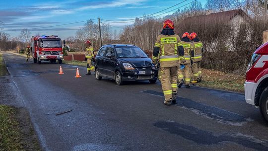 Lipinki. Zdarzenie drogowe z udziałem motocyklisty [AKTUALIZACJA]