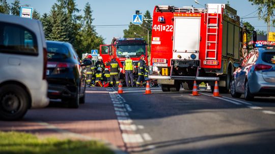 Łużna. Śmiertelne potrącenie młodego mężczyzny. Droga zamknięta