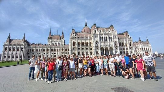 Uczestnicy wycieczki do Budapesztu