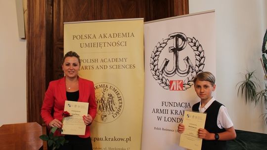 Michał Smoszna finalistą ogólnopolskiego konkursu z historii