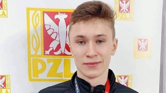 Michał Zieleń z Kobylanki coraz szybszy. Kolejny złoty medal dla młodego biegacza