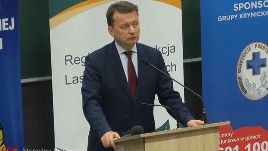 Minister Błaszczak z wizytą w Gorlicach