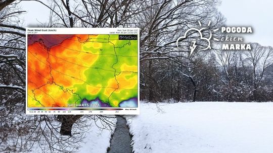 Mogą pojawić się krótkie i intensywne opady śniegu [POGODA OKIEM MARKA]