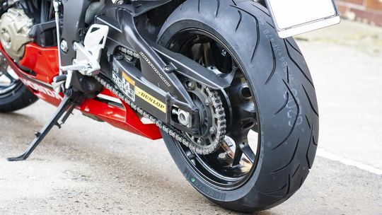 koło motocykla