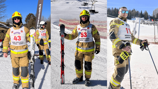 Na nartach i snowboardzie: nasi strażacy w czasie mistrzostw nie zawiedli [FOTO]