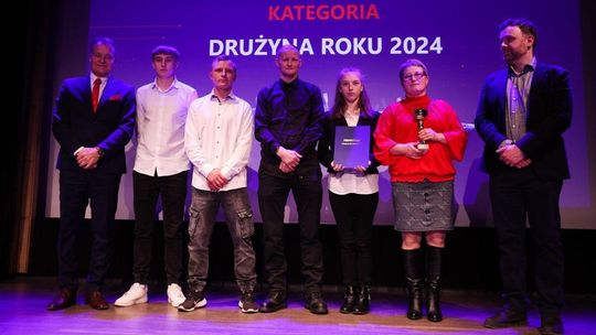 LKS Ogień Sękowa na Gali Finałowej Plebiscytu Sportowego 2024