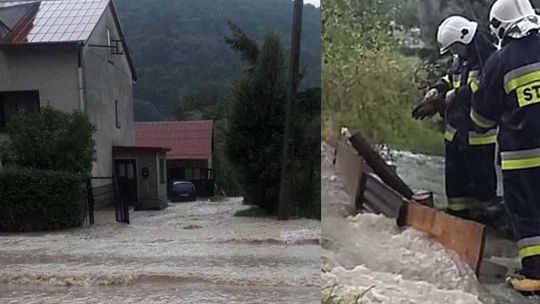 Nawałnica przeszła przez Gorlickie. Najbardziej ucierpiało Łosie i Ropa, gdzie osunęła się ziemia.