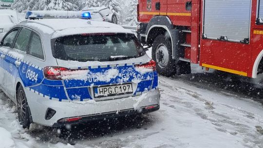 zdjęcie przedstawia policyjny radiowóz
