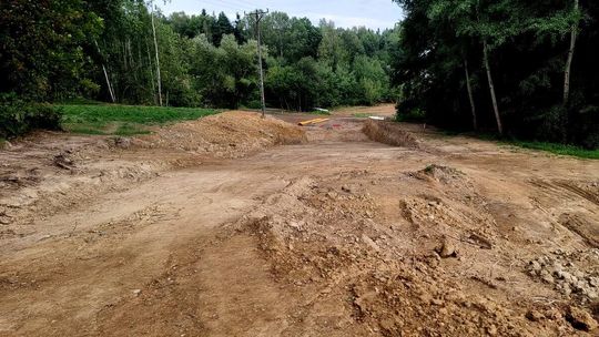 plac budowy nowego łącznika w gorlicach