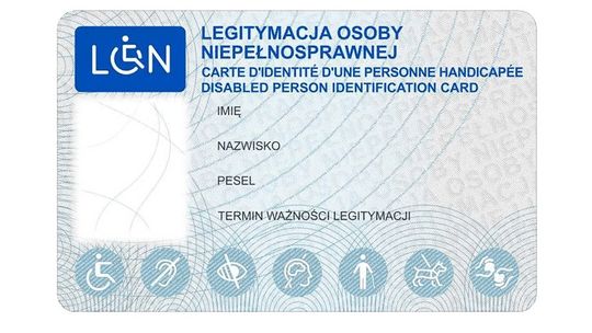 Nowe legitymacje dla niepełnosprawnych!