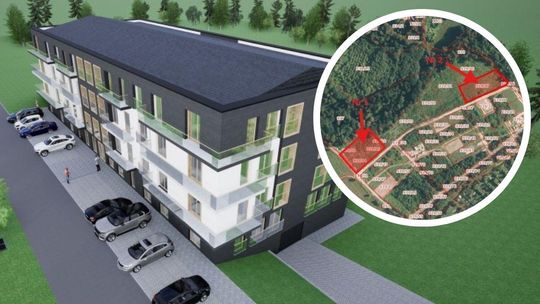 Zdjęcie przedstawia wizualizacje mieszkań w Bieczu