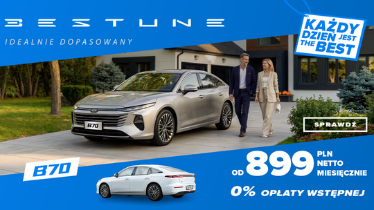 Nowy SUV za 77 700 zł? Sedan za 899 zł miesięcznie? Marka Bestune wchodzi na rynek z mocną ofertą!