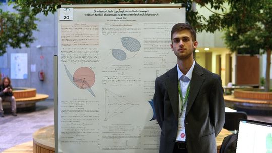 Wielki sukces ucznia z Gorlic! Olaf Witusik wśród najlepszych młodych naukowców w Polsce zdjęcie przedstawia