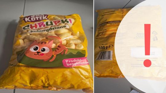 zdjęcie przedstawia opakowania chrupek