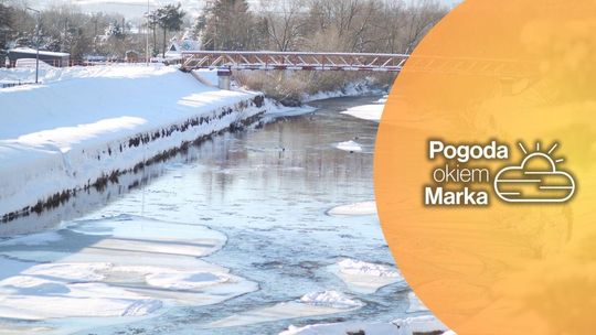 Piątek chłodniejszy i z chmurami | Prognoza pogody na dziś - halogorlice.info zdjęcie przedstawia brzeg zamarzniętej rzeki