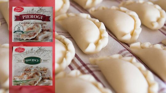 Pierogi z mięsem i bakteriami powodującymi listeriozę