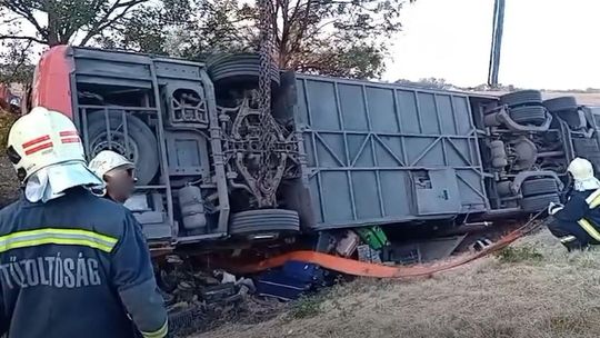 Po katastrofie autokaru pojawili się oszuści. Wojewoda wydała ostrzeżenie