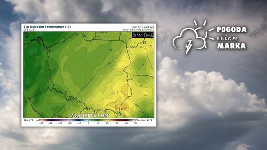 Będzie lało jak z cebra. Sobota ciepła i burzowa [POGODA OKIEM MARKA]