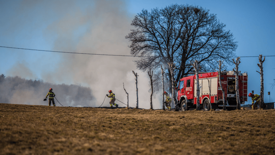 Pogoda ostudziła zapędy „ogrodników” wypalających trawy. Za to palenie Judasza odbyło się z pompą