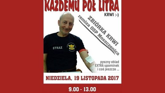 Pół litra w słusznej sprawie!