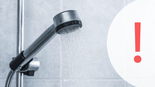 zdjęcie przedstawia słuchawkę prysznicową