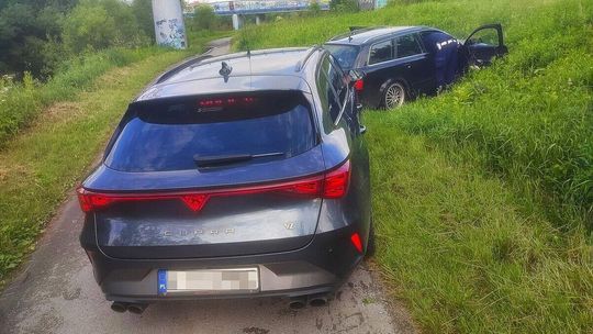 Zdjęcie przedstawia zdjęcie z pościgu