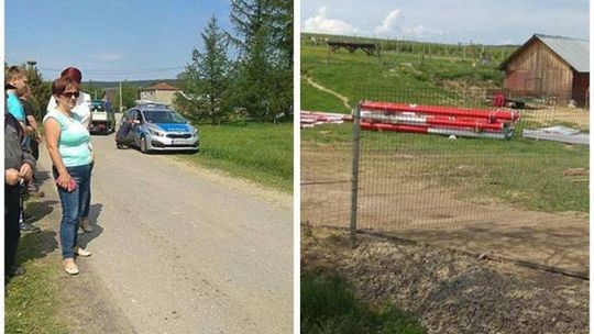 Przekaźnikowy trójkąt bermudzki. Mieszkańcy Smerekowca chcą zablokować budowę masztu.