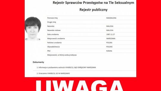 Przestępcy seksualni już znani - z twarzy i nazwiska