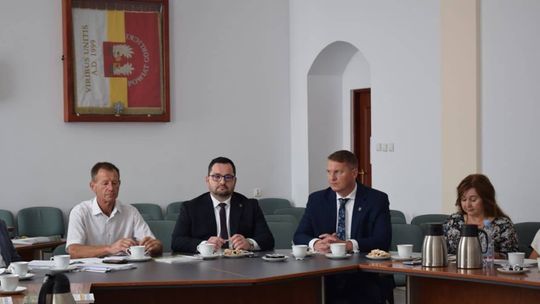 Uczestnicy posiedzenia Rady Powiatowej Małopolskiej Izby Rolniczej