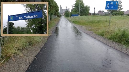 remont ulicy ks. Stanisława Tokarza w Gorlicach