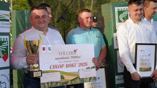 Rolnik z powiatu gorlickiego został „Chłopem Roku 2026” zdjęcie przedstawia chłopa roku
